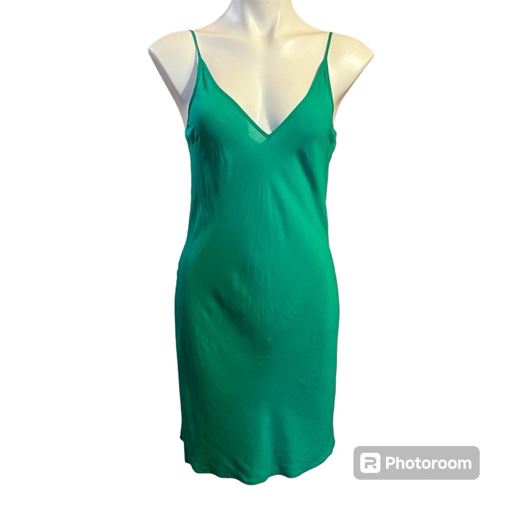 Maje kelly green slip/dress liner